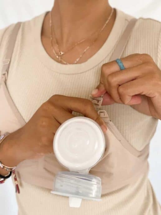 how to use nursing bra as pumping bra